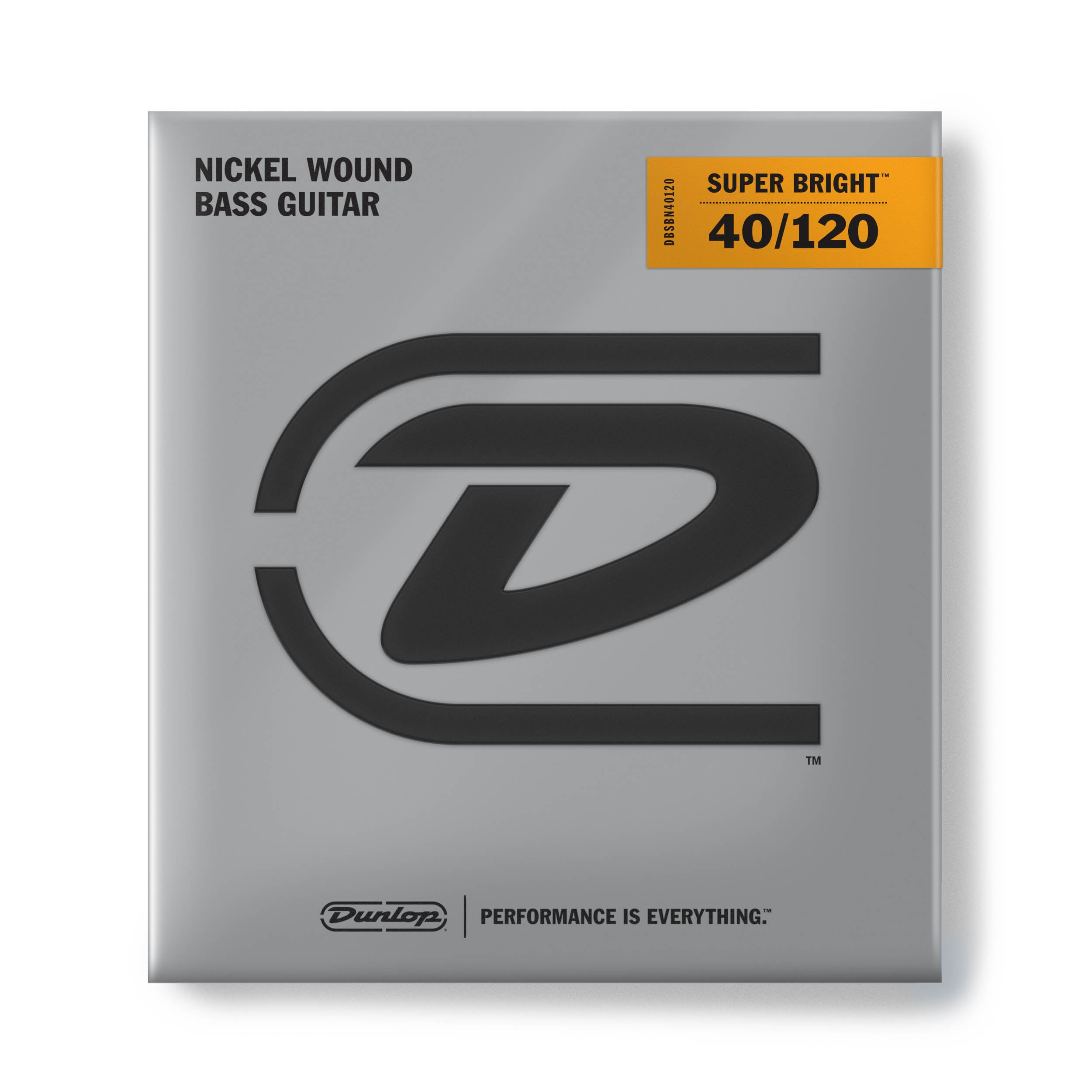 JIM DUNLOP | DBSBN40120 | Super Bright Nickel Round Wound % String Bass Strings JIM DUNLOP | DBSBN40120 | Super Bright Nickel Round Wound % String Bass Strings